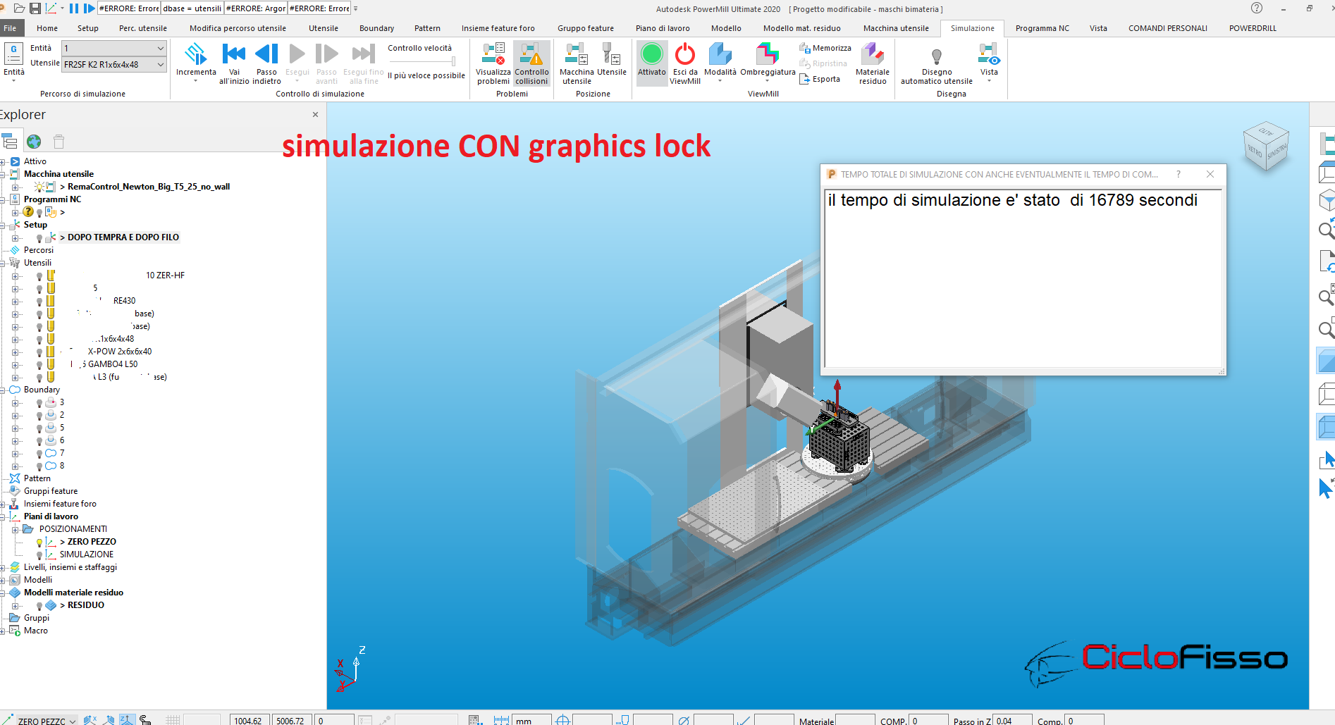 con graphics lock