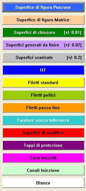 Tabella colori 1
